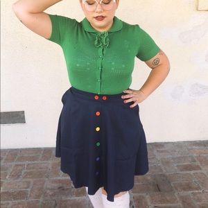 Modcloth rainbow skirt